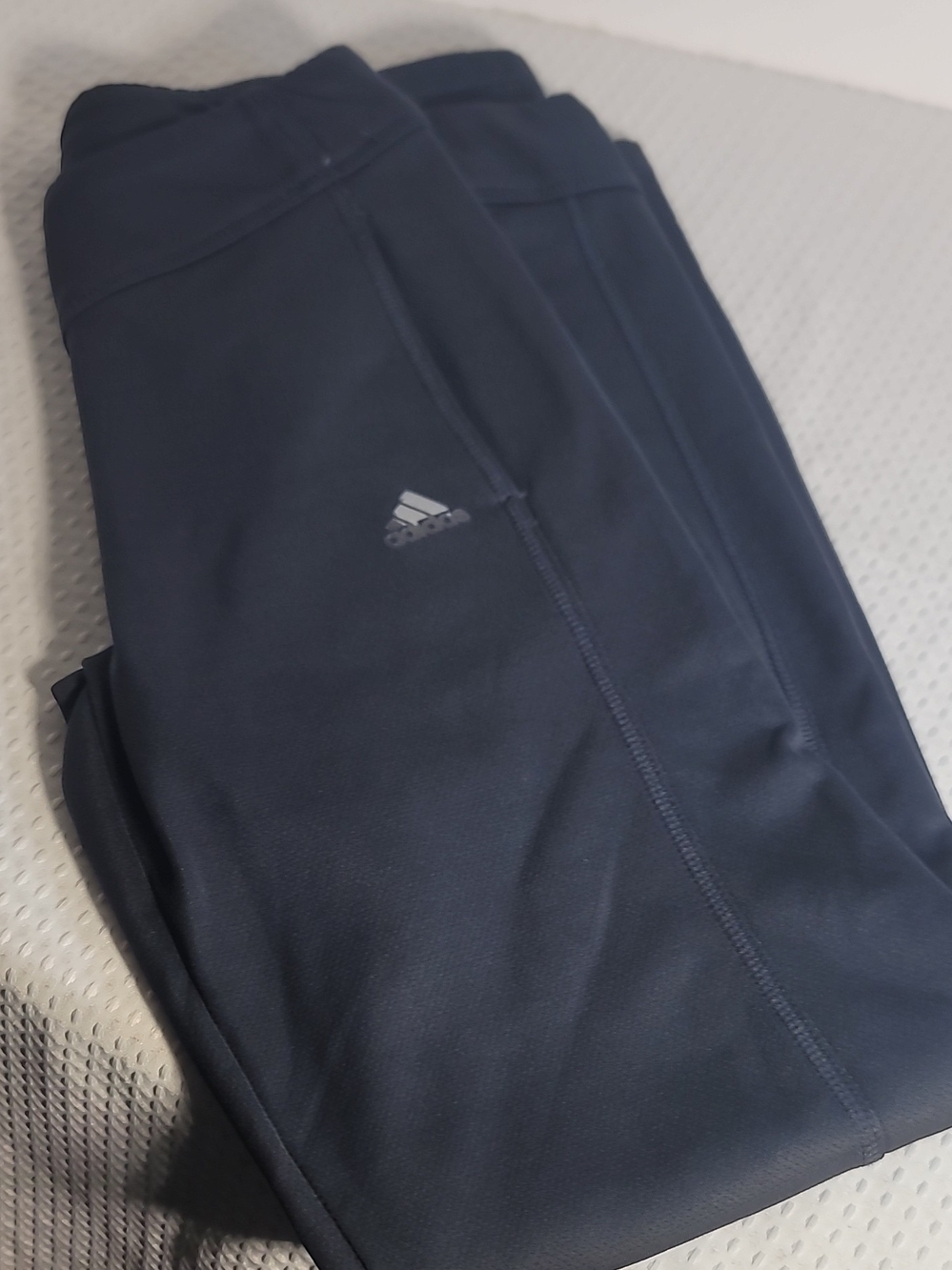 adidas Dark Blue Women  Athletic Leggings with Logo